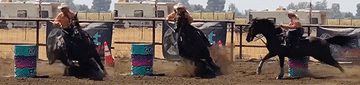Noel Cosca riding Red Hot Howie lands in the 2D Average at A-Z Memorial race sanctioned WCBRA at Triple C