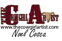 Noel Cosca the cowgirl artist