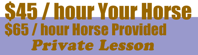 Barrel Racing Lessons 
					align=