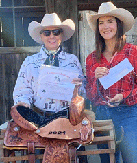 Noel Cosca riding Wood Buzz for Cash placing in the 1D ACBRA Labor Day Weekend